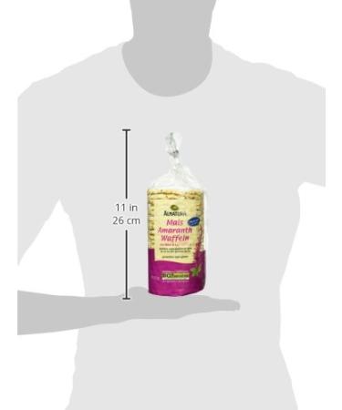 Alnatura Organic Corn-Amaranth Waffles - Vegan Salted Pack of 12 (12 x 115g) | Buy Internationally - Buy Online on GoSupps.com