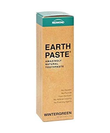 Redmond Trading Company Earthpaste Natural Toothpaste Wintergreen - 4 oz