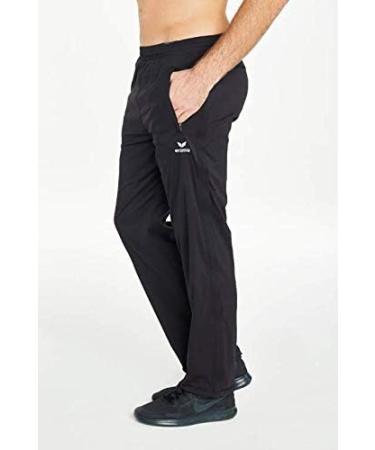 Erima Unisex Kids Full Zip Pants 128 - Black | Stylish & Comfortable for Active Kids - Shop Now! - Buy Online on GoSupps.com