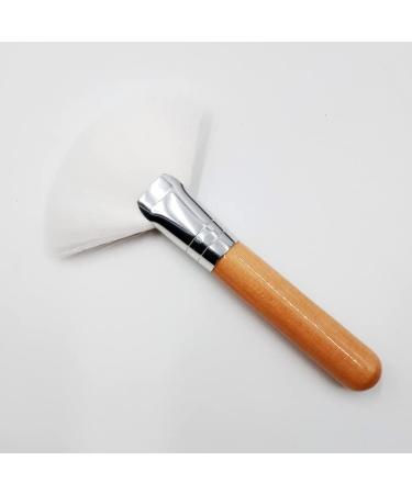 SALOCY Fan Brush Set - 2 PCS Highlighting & Powder Foundation Makeup Brushes - Buy Online on GoSupps.com
