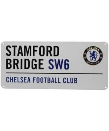 Chelsea Football Club Metal Street Sign - Stamford Bridge Home Decor | International Shipping Available - Buy Online on GoSupps.com