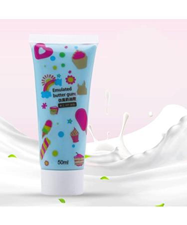 50g simulation creme sound glue gel multicolor fake cake cream glue diy cell phone shell shell kit for mirror handmade craft decoration material cell phone case cream glue