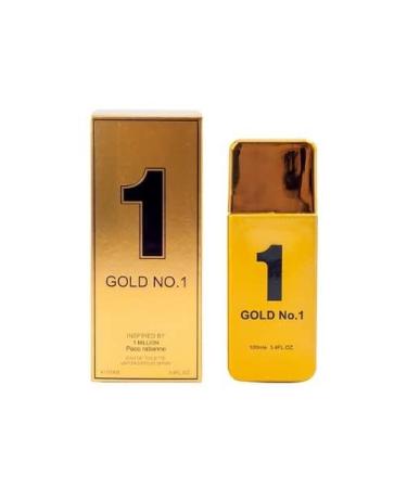 Valentine Milano Cologne for Men (EDP) & Gold No. 1 Cologne For Men (EDT) Fragrance for Men Wonderful Gift Masculine Scent for All Skin Types 3.4 Fl Oz Each (Pack of 2) Gold no 1 - Buy Online on GoSupps.com