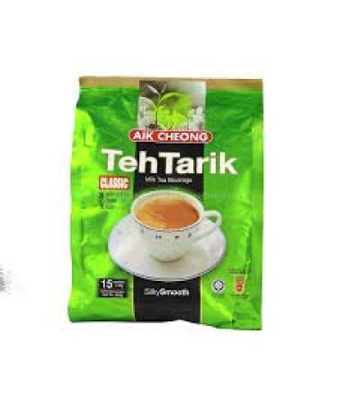 AIK CHEONG TEH Tarik/Milk Tea Beverage Classic 3IN1 ( Instant Black Tea Creamer Sugar ) (15X 40g)