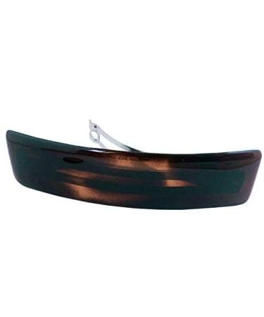 Parcelona French Rectangular Tortoise Shell Large Hair Barrette with Strong Grip - Buy Online on GoSupps.com
