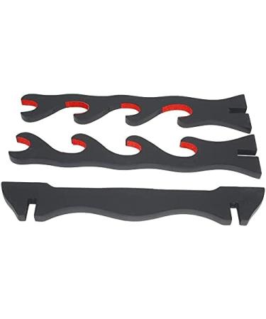 Black Samurai Sword Stand | 1-3 Layer Assembly | Katana Holder Rack for Display of Katana, Wakizashi, Tanto - Buy Online on GoSupps.com