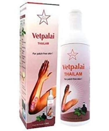Siddha Vetpalai Thailam Relieves Psoriasis Gives Patch-Free Skin (100 ml) - Pack of 2