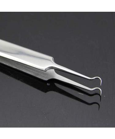 Acne Blemish Blackhead Comedone Stainless Steel Blemish Extractor Too Bend Curved Premium Blackhead Acne Pimple Comedone Clip Remover Tool 1# - Buy Online on GoSupps.com
