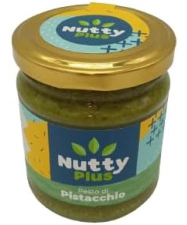 Pistachio Pesto 200g 75% Nuttyplus Pistachio Pesto - Handmade - Buy Online on GoSupps.com