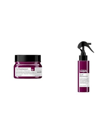 L'Or al Professionnel L'Or al Professionnel Routines Curl Expression Kinky Hair Anti-Residue Shampoo Intensive Moisturizing Rich Mask Cream-in-Jelly Leave-In Reviver Care - Duo Trio Quartet