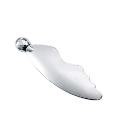 Portable Beauty Wand for Gentle Care - Versatile and Convenient Silver