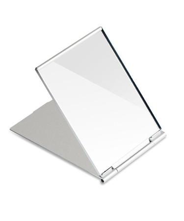 Portable Folding Vanity Mirror Single Side Travel Shower Shaving Mirror, 4.5'' x 3.15'' x 0.1'' 4.5x3.15x0.1 Inch (Pack of 1)