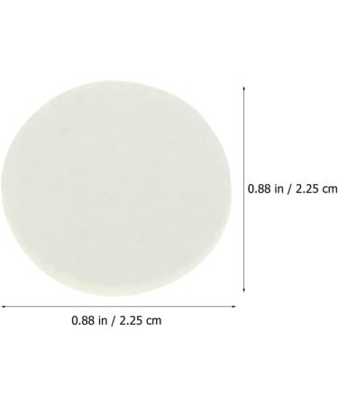 Buy Healifty 100 Cotton Diffuser Refill Cushions | Essential Oils & Aromatherapy Replacement Pillow for Diffuser Necklace & Ventilation Clip - White - Buy Online on GoSupps.com