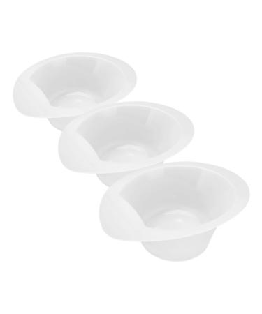 VICASKY Lot de 3 bols de coloration pour cheveux - Utilisation pratique pour la des cheveux et les produits de soins - Mat riaux en plastique durables - ouverture pour un nettoyage