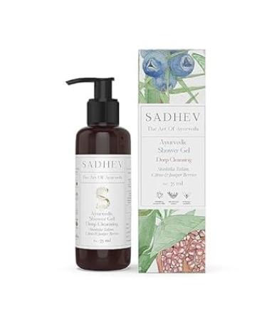 Ayurvedic Shower Gel With Shashtika Tailam Citrus And Juniper Berries For Deep Cleansing