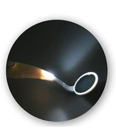 Professional Dentist Mirror with Light - Bright LED Tooth Inspection Tool for Cavities & Plaque | Travel Carrying Bag Included - Buy Online on GoSupps.com