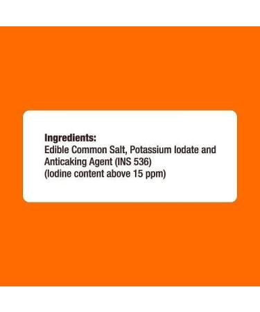 Tata Crystal Sea Salt | Iodised Salt | Better Taste & Flavour | Vacuum Evaporated | 1kg | (Pack of 2) - Buy Online on GoSupps.com