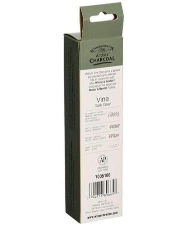 Winsor & Newton Artist Vine Charcoal Sticks Medium - 12 Sticks Box - Buy Online on GoSupps.com