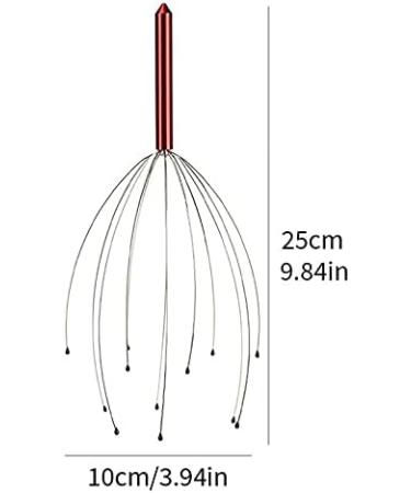 Buy Generic 1x Head Massager - 12-Finger Scalp Massage Device for Deep Relaxation & Stress Relief - Hair Stimulation & Body Massage Brush - International Shipping Available - Buy Online on GoSupps.com
