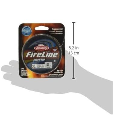 Berkley Fused Crystal Fireline, 8/3 Lb, 125 Yd , Crystal