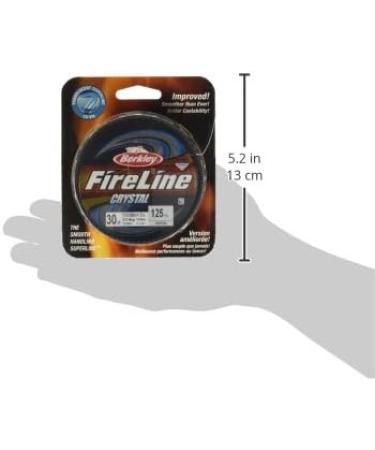 Berkley Fused Crystal Fireline 30/12 Lb 125 Yd - Strong and Transparent Fishing Line - Buy Online on GoSupps.com