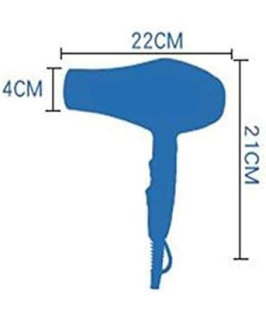 Professional Hair Dryer for Faster Drying Negative Ion Blow Dryer with 2 Speed and 3 Heat Setting Hairdryer Ac Motor with Diffuser & 2 Concentrator for Healthy Hair - Buy Online on GoSupps.com