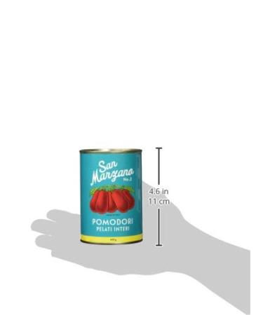 Peeled San Marzano Tomatoes - Whole & Vintage | Pack of 4 (4 x 400g) - Premium Italian Quality for Cooking - Buy Online on GoSupps.com