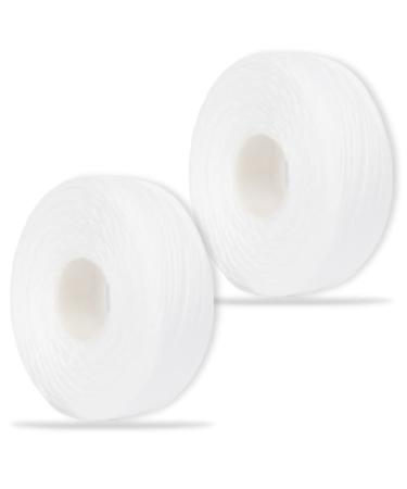 Fluffy Expanding Dental Floss without Wax - 150 Meters - For a thorough and gentle cleaning 75.00 m (Pack of 2)