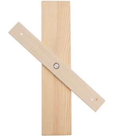 Natural Beech Wood Sauna Hourglass Timer - 15 Min Running Time | Premium Sauna Timer for Relaxation - Buy Online on GoSupps.com