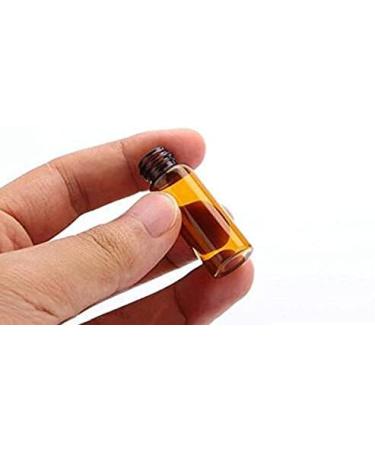 12Pcs 3ml Essential Oils Roller Bottles Mini Empty Roll-on Bottles with Stainless Steel Roller Balls and Black Cap Cosmetic Makeup Storage Vials For Fragrance Perfume Aromatherapy - Buy Online on GoSupps.com
