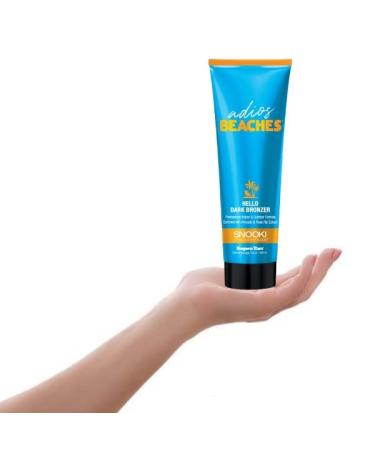 Snooki Adios Beaches DHA Natural Bronzer 9oz - Get a Sun-Kissed Glow - Buy Online on GoSupps.com