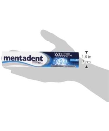Mentadent Whitening Toothpaste 75ml | Brighten Your Smile | International Shipping Available - Buy Online on GoSupps.com