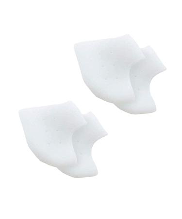 2 Pairs Heel Cup Silicone Heel Protectors Breathable Gel Heel Cushion Heel Pads for Plantar Fasciitis Heel Pain Relieve Heal Dry Cracked Heels