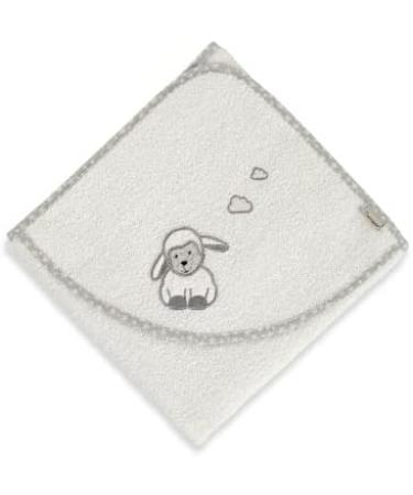 Personalized Sterntaler Bath Towel 80x80 cm - 100% Cotton with Name Embroidery (Stanley Ecru) - International Shipping Available - Buy Online on GoSupps.com