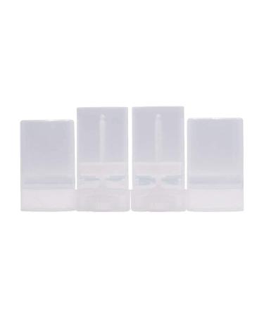 15PCS 15ml Clear Empty Plastic Deodorant Containers 0.5 Oz New Empty Oval Lip Balm Tubes Containers for Lipstick Crayon Chapstick DIY Make Your Own Deodorant Cream Lotion Bar 15 Pcs Clear - Buy Online on GoSupps.com