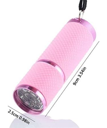 Meitawilltion 9 LED Mini UV Nail Dryer for Gel Nails - Portable Pink Nail Lamp for Nail Art - Buy Online on GoSupps.com