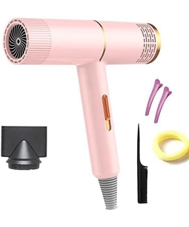 Professional Hair Dryer Infrared Negative Ionic Blow Dryer Hot&Cold Wind Salon Hair Styler Tool Hair Electric Blow Drier Blower (Type 1 Pink) - Buy Online on GoSupps.com