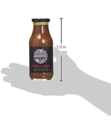 Biona Organic Sweet And Sour Stir Fry Sauce 240ml - Pack of 1 | 240 ml Sweet & Sour Sauce - Buy Online on GoSupps.com