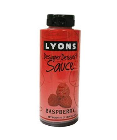 Lyons Raspberry Designer Dessert Sauce, 15 oz.