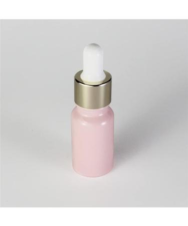 Seafulee 10ml Pink Coated Glass Eye Dropper Bottles - 12 Pack for Essential Oils & Aromatherapy - Buy Online on GoSupps.com