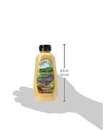 Organicville Dijon Mustard 12 oz - Certified Organic Mustard - Buy Online on GoSupps.com