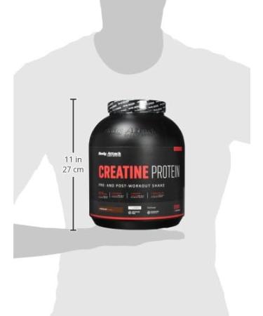 Body Attack Creatine Protein Shake - 2kg Chocolate | 3G Creapure Wheypep Glutamine Arginine & Ornithine AKG | Gluten-Free | International Shipping Available - Buy Online on GoSupps.com