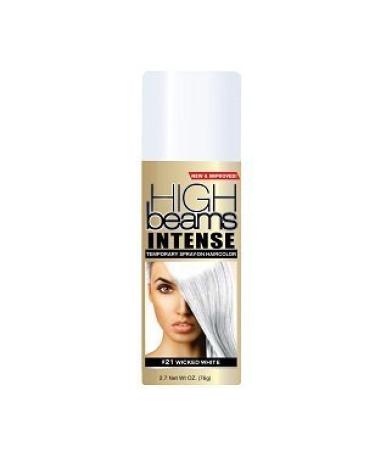High Beams Intense Temporary Spray-On Hair Color - Wicked White 2.7 oz (3 pack) White 2.7 Ounce (Pack of 3)
