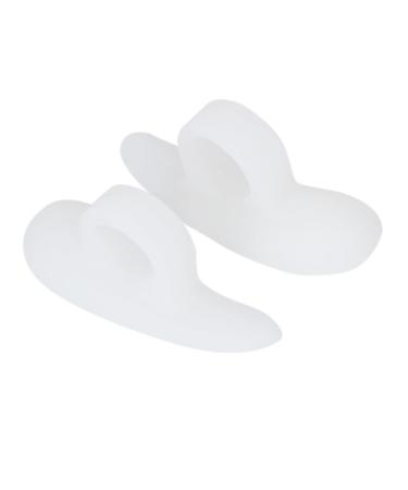 Healvian Bunion Corrector Support Pad - Toe Separator for Hammer Toe, Eversion, and Bunion Relief - White Gel Insole Protector - Buy Online on GoSupps.com
