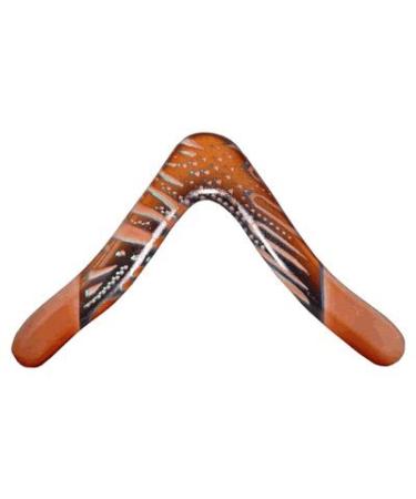 Aussie Fever Wooden Boomerang - Aboriginal Artwork, Made in Australia! - Buy Online on GoSupps.com