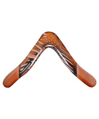 Aussie Fever Wooden Boomerang - Aboriginal Artwork, Made in Australia!