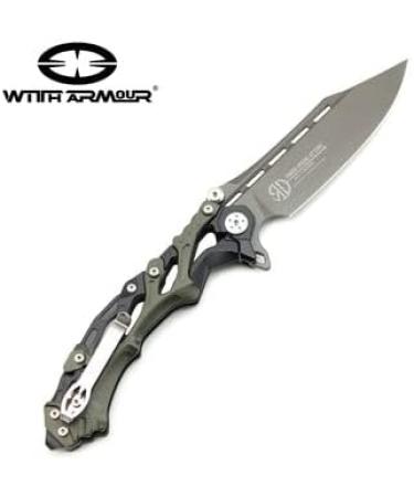 Buy WITH ARMOUR DragonBone I WA-102BG - Premium Tactical Pocket Knife - International Shipping Available - Buy Online on GoSupps.com