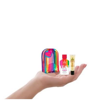 Hempz Pride Love is Love Herbal Body Moisturizer Mini Set - 2.25 oz | Vegan & Moisturizing | Shop Internationally - Buy Online on GoSupps.com