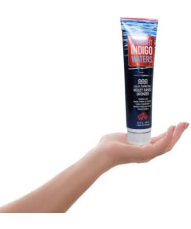 Fiesta Sun Midnight Indigo Waters Colour Correcting Violet Based Bronzer (280ml) - Buy Online on GoSupps.com