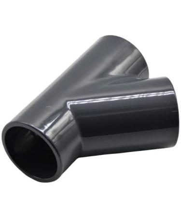 Buy PVC T-Piece 45 Degrees | 12mm - 110mm | Durable Adhesive Socket | PN 16 | Ideal for Plumbing & Drainage - Buy Online on GoSupps.com